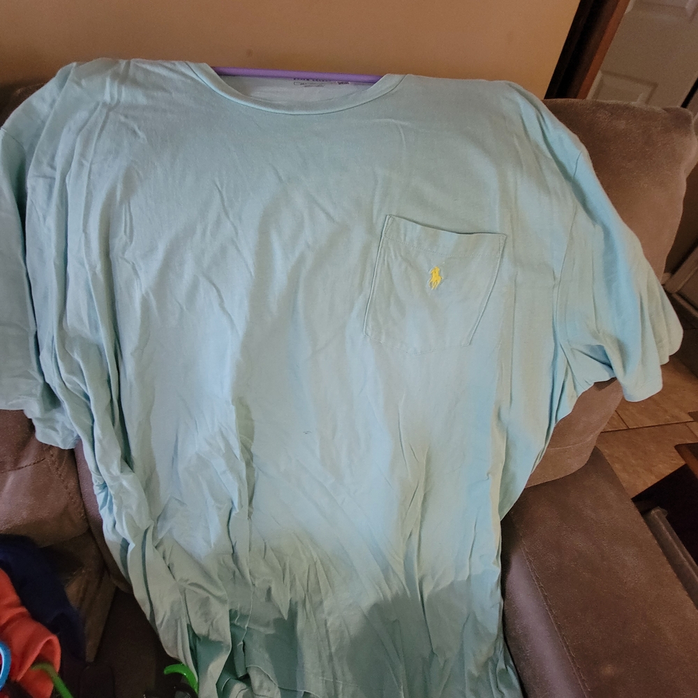 Ralph Lauren Blue Short Sleeve Tee